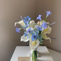 Sympathy White Lily Arrangement